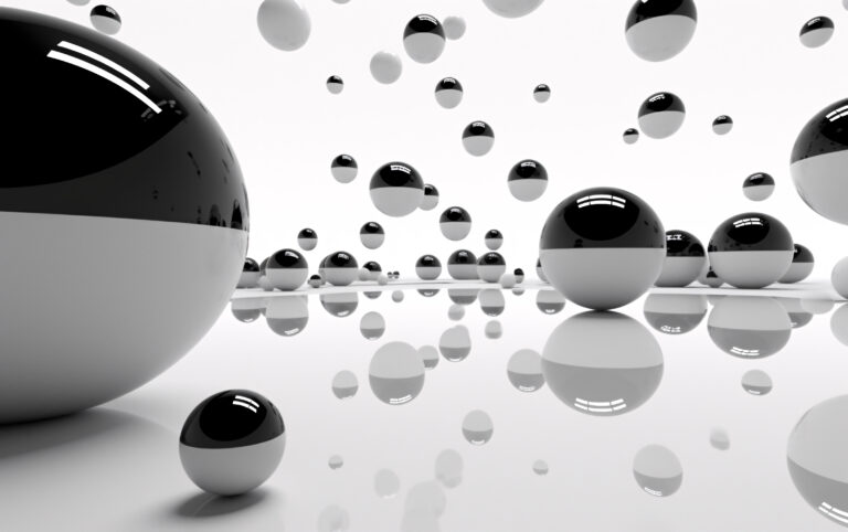 3d-rendering-abstract-black-white-background