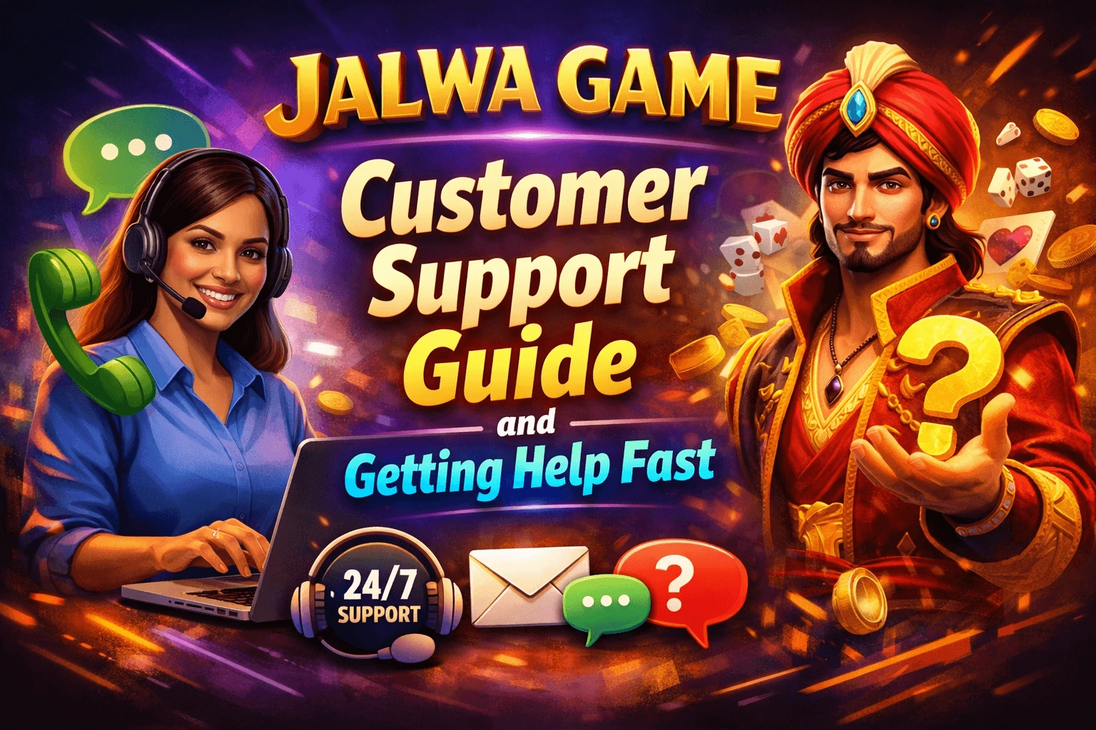 how to contact jalwa game customer support