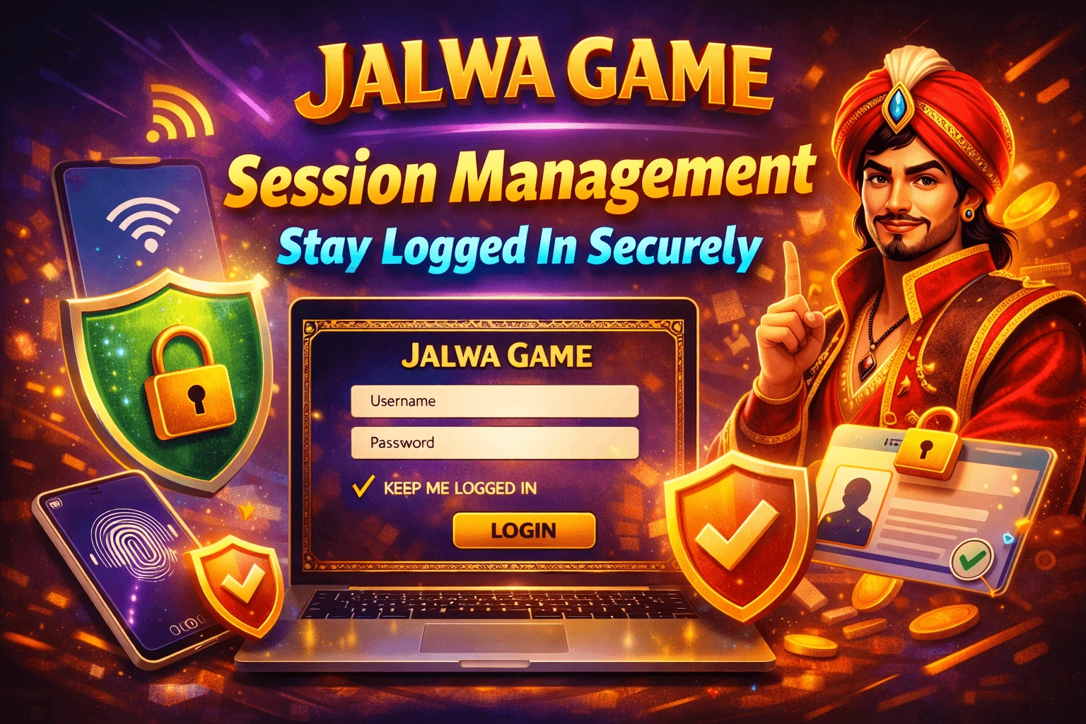 jalwa session management login security guide