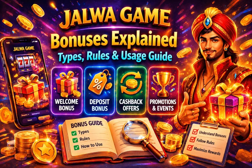 jalwa game bonus types and how to use them