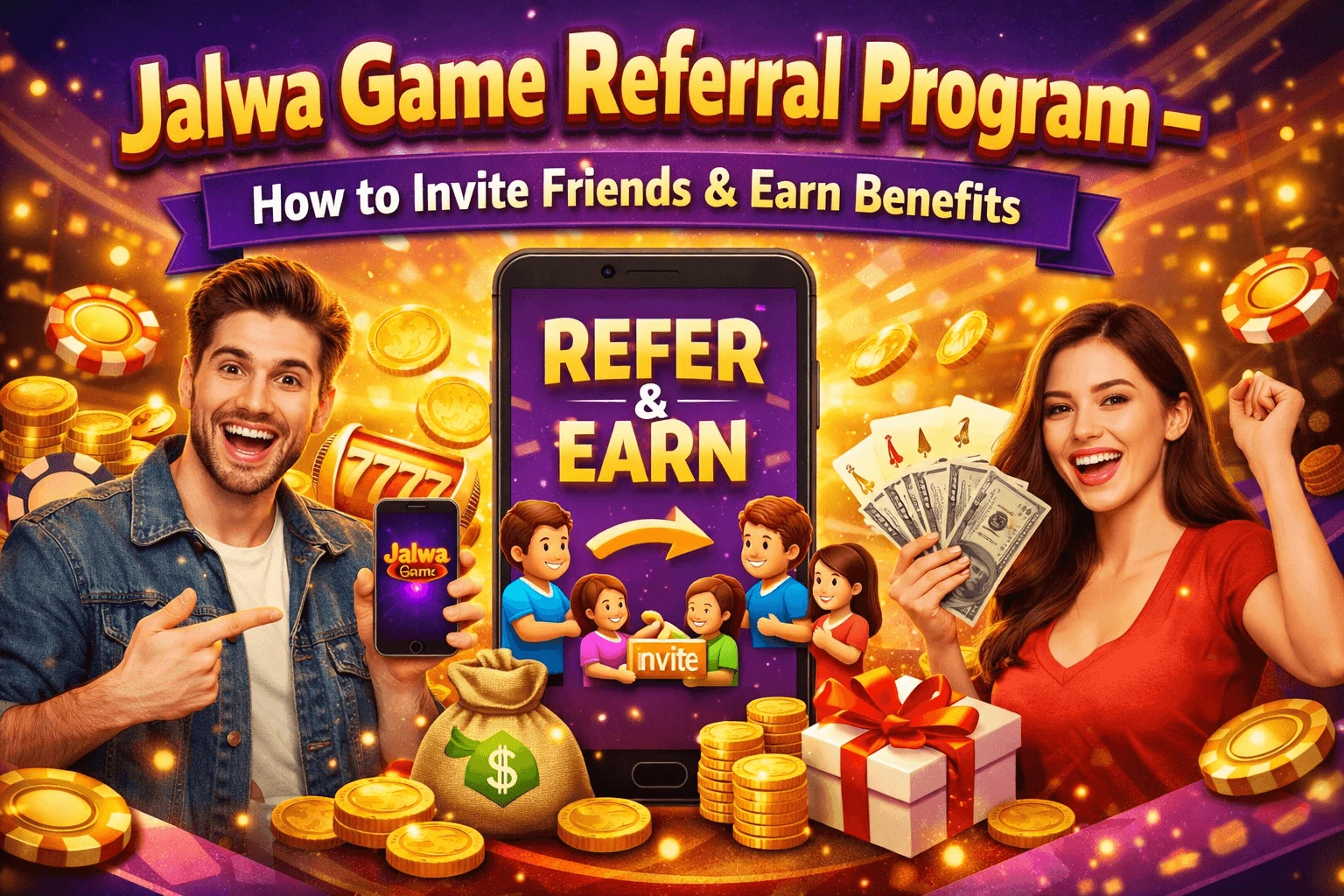 jalwa referral program how it works